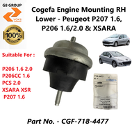 Cogefa Engine Mounting RH Lower - Peugeot P207 1.6/2.0 P206 & XSARRA ( CGF-718-4477 )