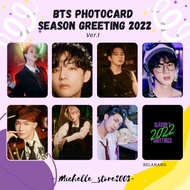 Photocard BTS SEASON GREETING 2022/ver.1