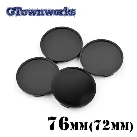 GTownworks 4pcs 77mm OD 72mm ID Wheel Center Cap For 17' OEM Rim 2018 F150 XL 2020 F150 Sport Rim #F