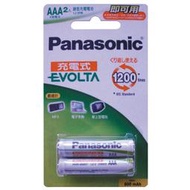 【Ym-168】Panasonic 低自放 Evolta 可充式 4號 充電電池 (1卡2入)