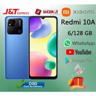 A7 HP Xiaomi Redmi 10A Ram 6/128GB Smartphone 4G GSM 6.53 inches Dual