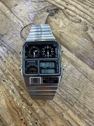 全新 Citizen  ANA-DIGI-TEMP Digital Analog Temperature 星晨JG2101-78E JG2103-72X JG2105-93E 人氣復古Retro 懷舊