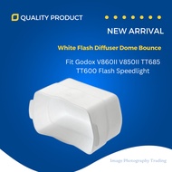 Flash Diffuser Dome Bounce - Fit Godox V860II V850II TT685 TT600 Flash Speedlight