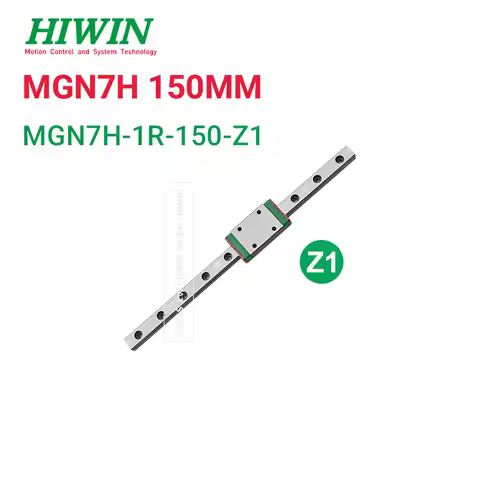 HIWIN MGN7H 150MM Z1 Stainless Steel Linear Rail with Block
