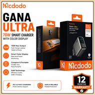 1Yr Warranty MCDODO CH 5590 Gana Ultra 70W Supports SFC 3.0 Smart Charger with Color Display Smart D