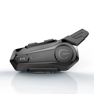 Intercom E1 helmet Bluetooth 5.0 FM Radio two-way intercom and IPX6 Waterproof rating