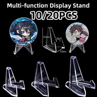 10/20PCS Coin Card Holder Acrylic Picture Holder Commemorative Coin Easel Stand Card Display Stand