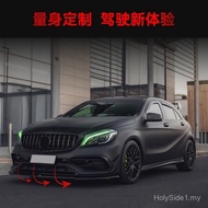 Suitable for 2013-Mercedes-Benz a-Class w176 a180 a200 a45 amg Dedicated Front Shovel Front Lip Modi