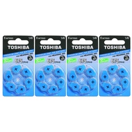 [Bundle of 4] Toshiba 675 PR44 6pcs Hearing Aid Premium Zinc Air Battery