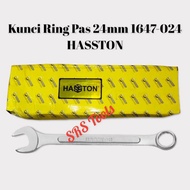 HASSTON 1647-024 Wrench 24mm WrenchRing 24mm Combination Spanner