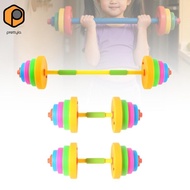 [prettyia] Kids Toys Dumbbells Children Barbell Gym Weights Powerlifting Training Arm