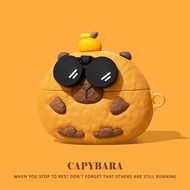 Cartoon Capibala Cute Airpods Case Airpods Pro 2 Case Airpods Gen3 Case Silicone Airpods Gen2 Case A