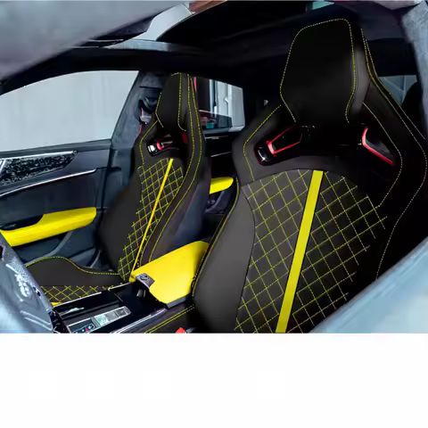 Suitable A3 A4 A5 A6 A7 A8 Q3 Q5 Q7 Bucket for Audi Original B10 Seat RS Dry Carbon Sports