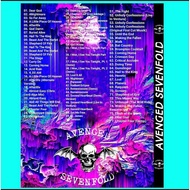 MP3 A7X FULL CD CASSETTE - COMPLETE AVENGED SEVENFOLD CAR MP3 CD CASSETTE - WESTERN ROCK SONGS MP3 C