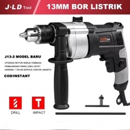 MESIN JLD J13-2 13mm Hand DRILL for Concrete Walls - ELECTRIC IMPACT DRILL