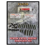 Skru Screw Cover Enjin YAMAHA 125 Y125ZR 125Z 125ZR Complete Set Engine Clutch Cover & Magnet Cover 