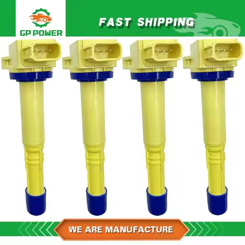 4PCS GP POWER Performance Ignition Coil Packs UF311 30520PRA007 0997001150 for ACURA RSX HONDA CIVIC