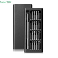 SUPERTOY Magnetic Precision Screwdriver Set, 24/63 In 1 With 24 Piece Mini Poet Screwdriver Set, Sma