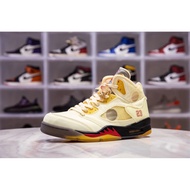 OFF WHITE X AIR JORDAN 5 RETRO “SAIL”