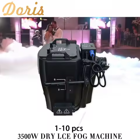 No Tax 1-6Pcs Low Lying Smoke Machine Nimbus 3500W Dry Ice Fog Machine For Wedding Stage Party With 