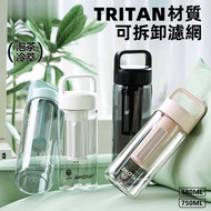 Ready Stock Tritan Water Bottle Water Bottle Water Cup Accompanying Cup Carrying Water Bottle Large 