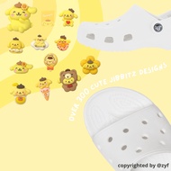 💜[SG] Fast Shipping - Pompompurin Jibbits / Jibbits Charm for Crocs Sandals / Cute Sanrio Jibbit / W