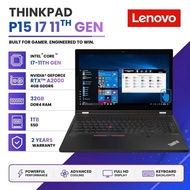 Lenovo ThinkPad P15 Engineering Laptop i7 11th Gen 4GB RTX A2000 32GB RAM 1TB SSD | 2 Years Warranty