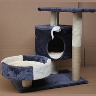 kdgoeuc Cat's Climbing Tree Tower Pets Play Tree Scratching Tree arbre a chat Climbing Jumping Toy Frame Pets rascador gatoScratchers Pads &amp; Posts