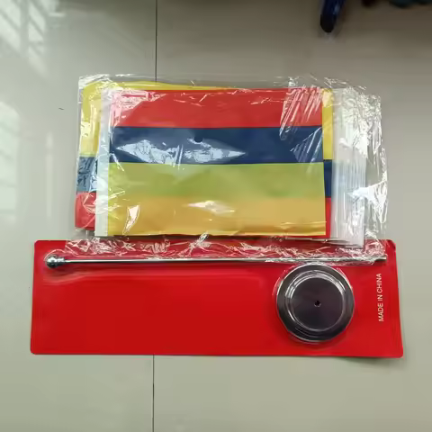 xvggdg 14x21cm Office Desk Colombia Flag National col colombia Colombian Country Banner