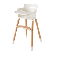 Baby high chair, children's dining chair, baby seat, baby high chair, long chair for eating, beech w