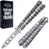 Butterfly Knife Trainer - Balisong Trainer - Balisong Butterfly Knives NOT Real NOT Sharp Blade - Pr