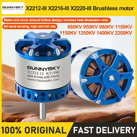 SUNNYSKY X2212-III X2216-III X2220-III 880KV 950KV 980KV 1100KV 1150KV 1250KV 1400KV 2200KV Motor fo