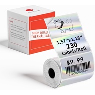 Reflective Color Thermal Label Sticker For Phomemo M110/M120/M200/M220/M221/241BT/D520 Thermal Print