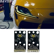 Suitable for Toyota C-HR supra A90 A91 CSL DRL Golden Eye Daytime Running Light Lemon Yellow Module