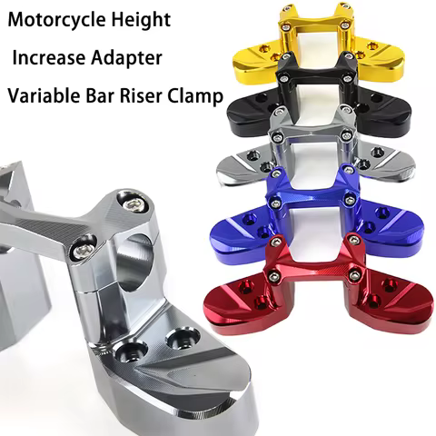 22/28mm Universal New CNC-Machined Handlebar Extenders Reduced Diameter For Pulsar NS200 BMW Honda K