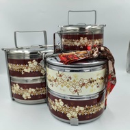 Mangkuk tingkat Custom Nama, Personalized Designer Tiffin [Write Own Name], Tiffin, Mangkuk Tingkat