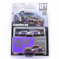 (BLISTER) MINI GT 1/64 #951 TOYOTA GR SUPRA KUHL 2021 D1GP EVANGELION RACING / D1