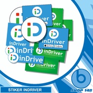 Sticker logo indriver/sticker ojol ojek online indriver/sticker gojek grab maxim indriver
