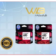 [READY STOCK] HP 680 BLACK / COLOUR  INK CARTRIDGE F6V27AA