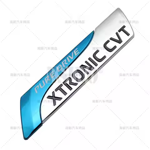 Car Styling 3D Pure Drive XTRONIC CVT ABS Adhesive Emblem Rear Trunk Badge Fender Sticker Body Decal