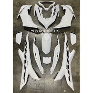 Coverset NVX155 V2 NVX V2 All White Yellow Putih Kuning Cover Colour NVX