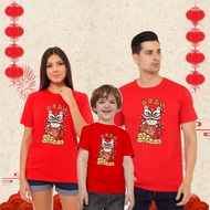Kaos IMLEK BARONGSAI COUPLE FAMILY GONG XI FA CAI MEN WOMEN