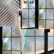STIKER STICKER KACA Lebar 90 cm PREMIUM SUNBLAST SANBLAST KC PINTU KAMAR MANDI JENDELA RUMAH 3D HOLO