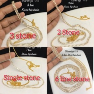 STONE CHAIN HIP CHAIN