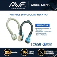 LEMOISTAR FN8 Portable Neck Fan 360° Cooling Tube LIMO-FN8 Bladeless USB Rechargeable Wearable Fan