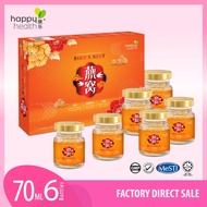 Happy Health® Bird's Nest with White Fungus, Collagen & Rock Sugar  (70ml x 6s)