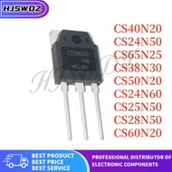 1-5PCS/ CS24N50 CS24N60 CS25N50 CS28N50 CS38N30 CS40N20 CS50N20 CS60N20 CS65N25 TO-3P MOS field effe