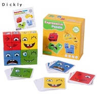 [Dickly] Face-Changing Puzzle Educational Face Changing Cube Game Expression Matching Game Challengi