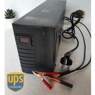 UPS ICA 350 Watt Casing Besi Modifikasi Timer dan Fan Sensor Suhu AKI 12V 7A- 200A 24jam