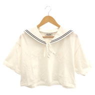 Miu Miu 襯衫 短袖襯衫 棉質 白色 二手女式